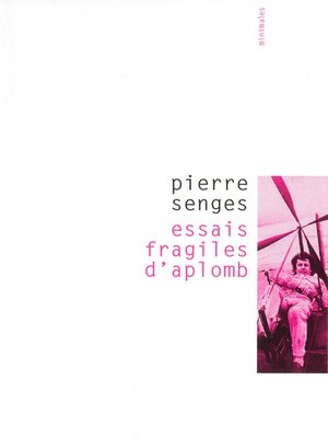 cover image of Essais fragiles d'aplomb